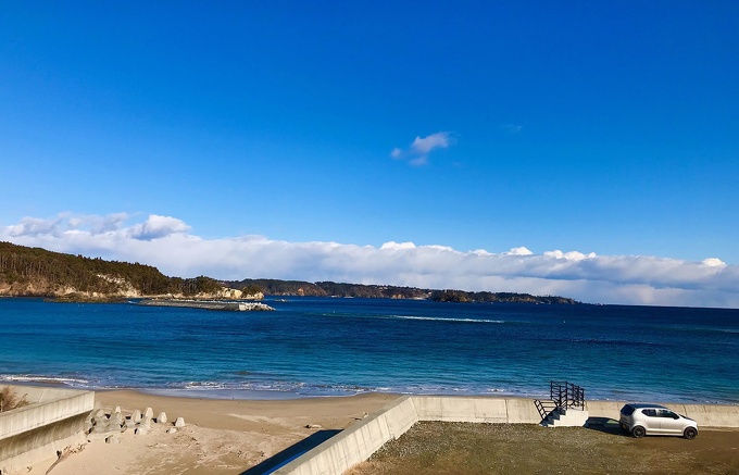 写真：おかえりモネの海岸